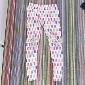 Gummy bear print leggings